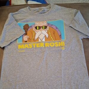 Gray Master Roshi Graphic T-Shirt